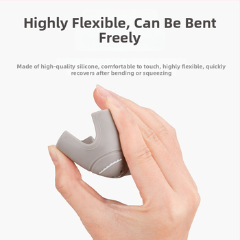 Silikónový ochranný roh do kuchyne – pravouhlý tvar, ochrana proti nárazu pre skrinky a spotrebiče