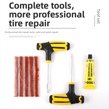 Rehviremonttööriistade komplekt liimiga – Town Head kaubamärk, liimimaterjal, kohandatav töötlemine, privaatse kaubamärgi võimalus