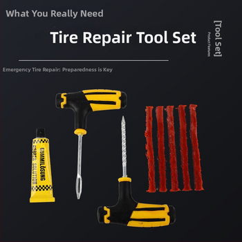 Rehviremonttööriistade komplekt liimiga – Town Head kaubamärk, liimimaterjal, kohandatav töötlemine, privaatse kaubamärgi võimalus