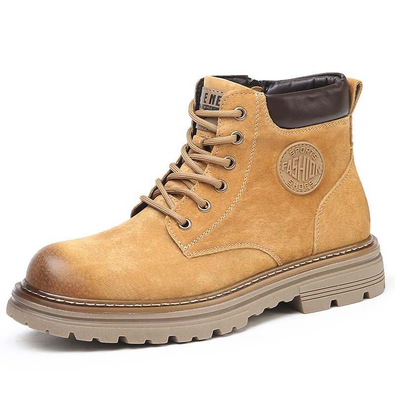 Martin čižmy, vrchnok z pravej kože, podrážka z teľacej šľachy, vnútorná stielka PU, stredná výška topánky, päta 3–5 cm