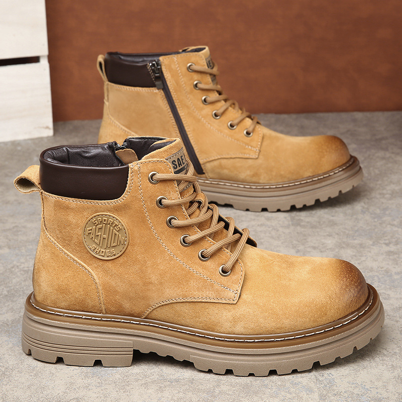 Martin čižmy, vrchnok z pravej kože, podrážka z teľacej šľachy, vnútorná stielka PU, stredná výška topánky, päta 3–5 cm