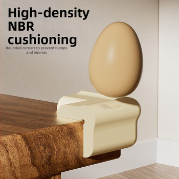 Shield Dad Dieťa stôl roh ochranný roh - Pravouhlý, proti kolíziám, balenie 100 kusov