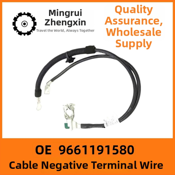 Záporný kábel batérie s poistným prepojovacím lankom pre Citroën 307/308/408 – OE 5638SC 9661191580