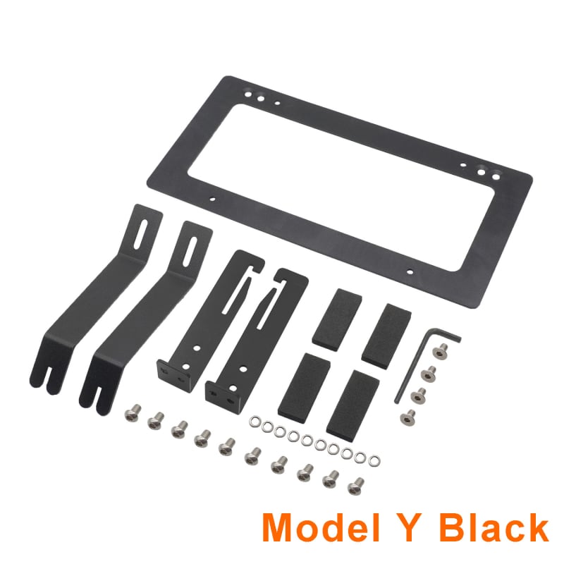 Tesla Model Y3 държач за регистрационна табела — алуминиева сплав, преден държач, модел XH-6291, персонализируем