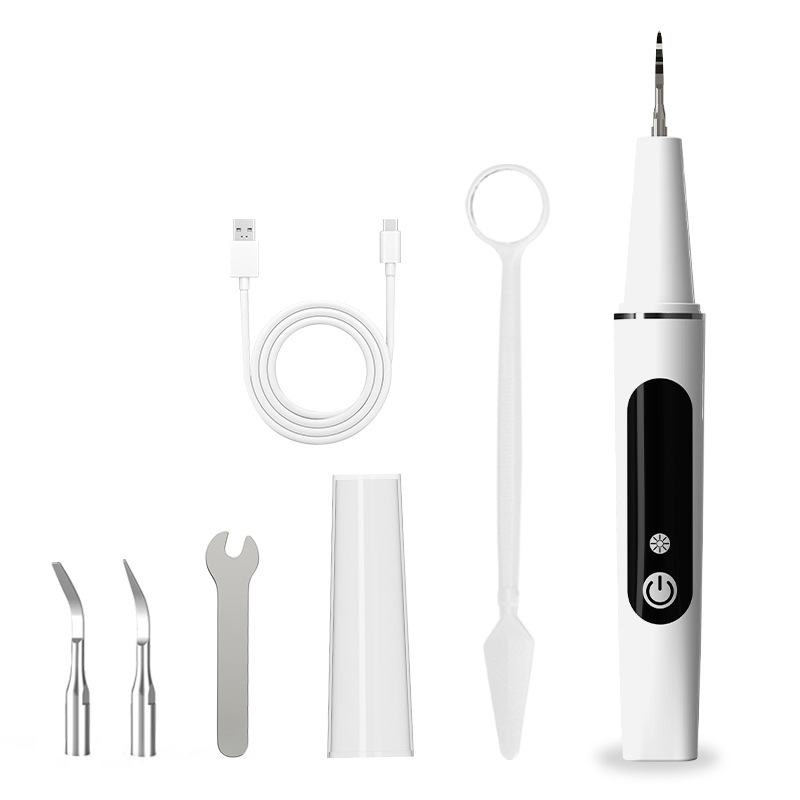 Ultrazvukový čistič zubov pre domáce zvieratá - ABS+316 nerezová oceľ, odstraňuje zubný kameň, bieli zuby, odstraňuje škvrny, starostlivosť o ďasná