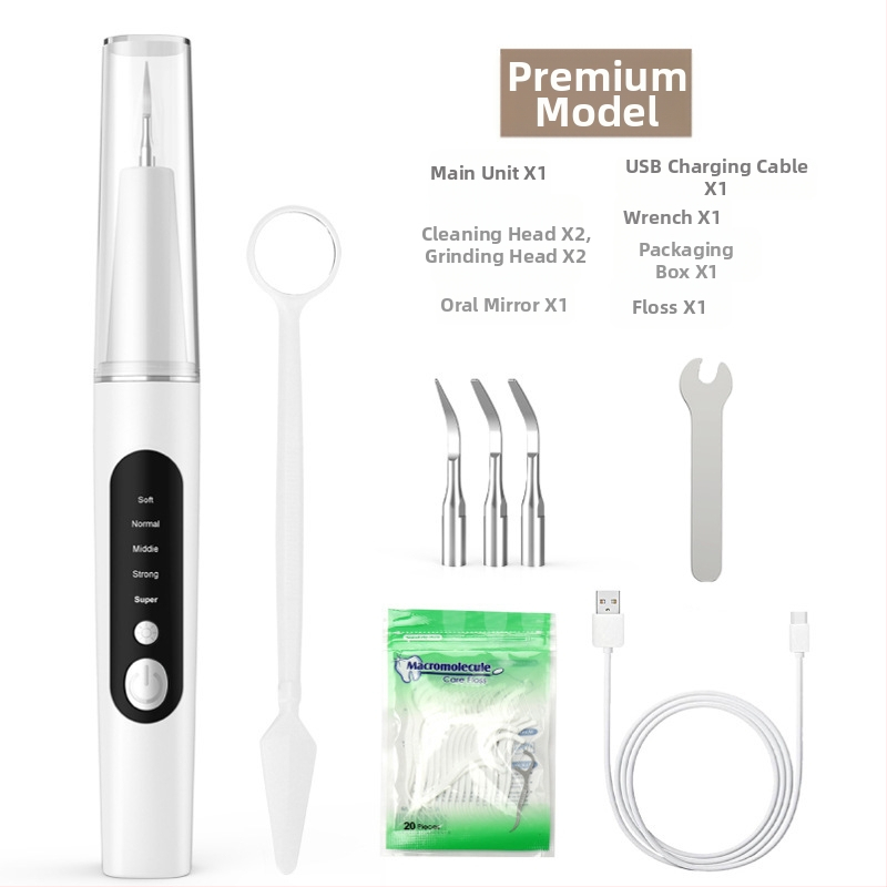 Ultrazvukový čistič zubov pre domáce zvieratá - ABS+316 nerezová oceľ, odstraňuje zubný kameň, bieli zuby, odstraňuje škvrny, starostlivosť o ďasná