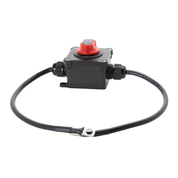 50-100A vypínač batérie, 12V/24V, vodotesný otáčavý vypínač, vhodný pre RV, motocykel a auto