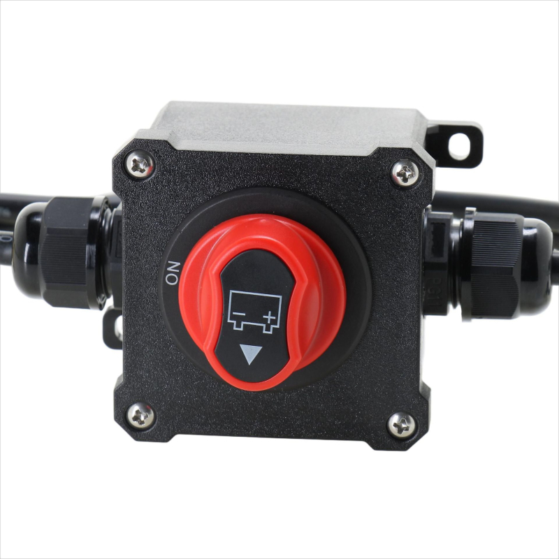 50-100A vypínač batérie, 12V/24V, vodotesný otáčavý vypínač, vhodný pre RV, motocykel a auto
