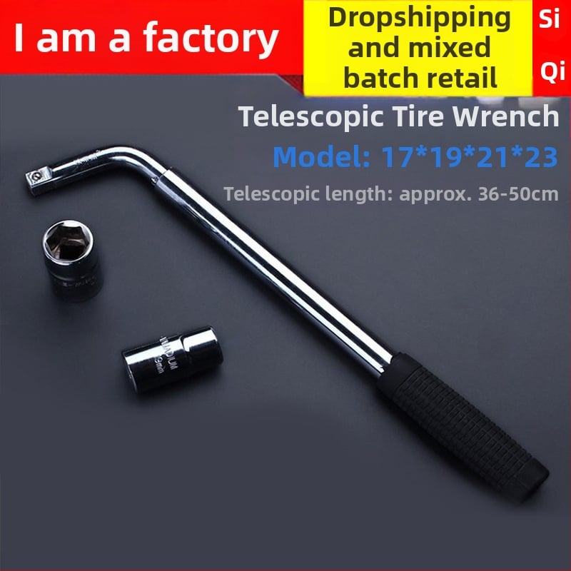 Huiao skladací súprava na výmenu pneumatiky auta a demontáž kolies - 45# oceľ