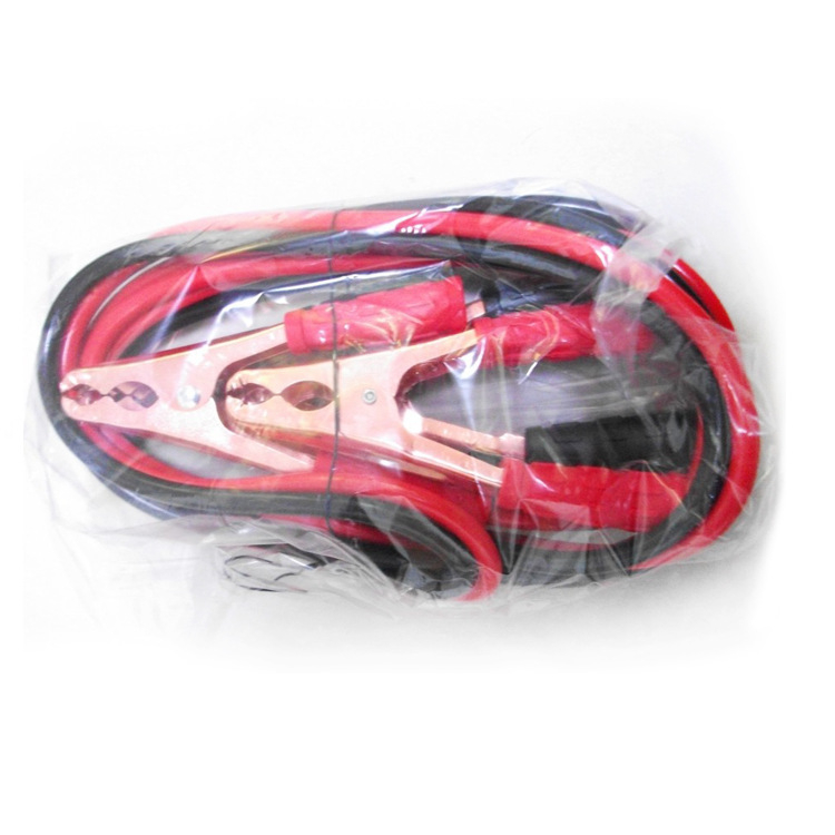 Štartovací kábel do auta s medeným vodičom, model 500A, spracovanie na zákazku, príslušenstvo núdzového balíka pre auto