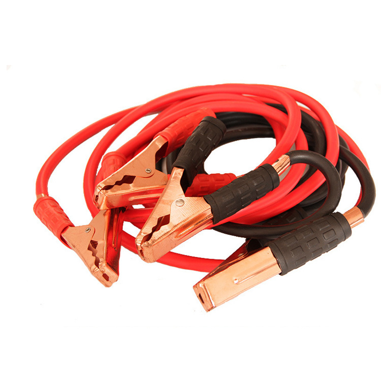 Štartovací kábel do auta s medeným vodičom, model 500A, spracovanie na zákazku, príslušenstvo núdzového balíka pre auto