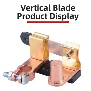 Hlavný vypínač odpojenia záporného pólu batérie pre nákladné vozidlo – nožový vypínač z čistého medi