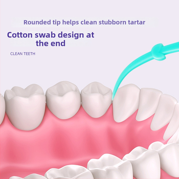 Dentálny niť Jian – ovocná príchuť, plastový materiál, jednorázová, 30–50 kusov v balení