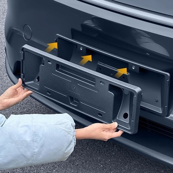 Vješeni okvir za registarsku pločicu za Tesla Model Y/3 – ABS, komplet nosača prilagođenog modelu