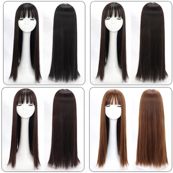 Parochňa pre ženy, 3D výmenný diel vlasov, kučeravé vlasy na temene, veľké vlny na hornej časti