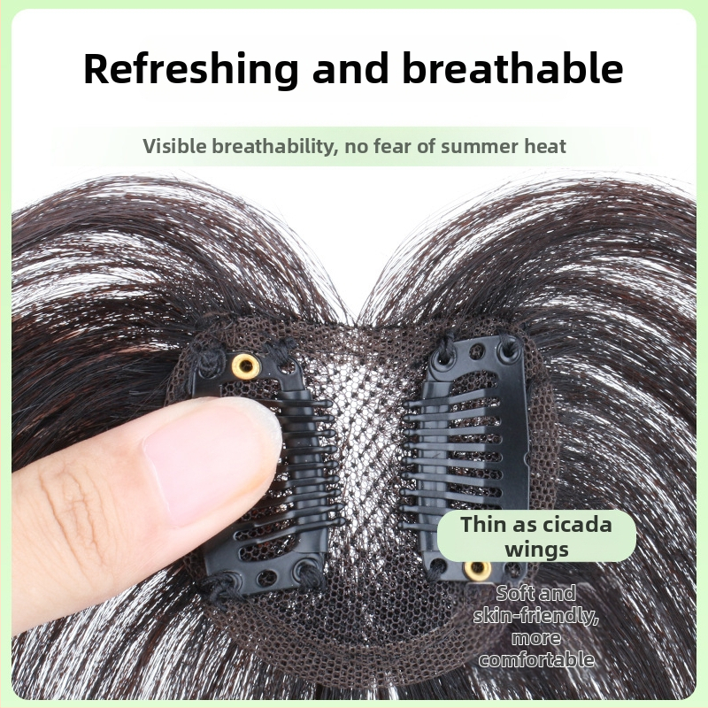 Parukos dalis iš tikrų plaukų, širdies formos, pusiau rankų audinys, tiesūs plaukai, dažoma