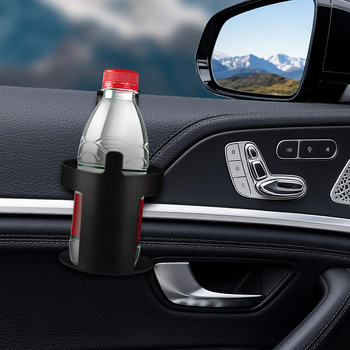 Φορητή θήκη ποτηριού αυτοκινήτου, Υλικό PP, Κρεμάμενο στην πόρτα, Αποθήκευση, Απλό στυλ