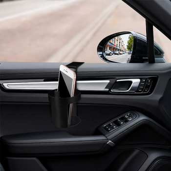 Φορητή θήκη ποτηριού αυτοκινήτου, Υλικό PP, Κρεμάμενο στην πόρτα, Αποθήκευση, Απλό στυλ