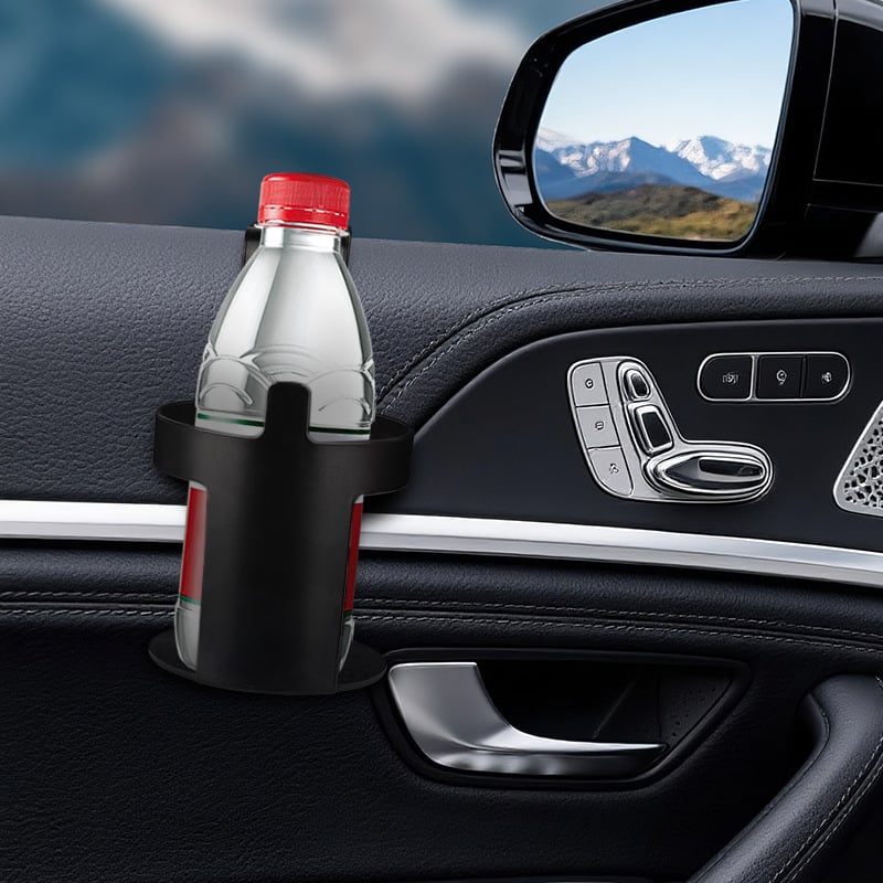 Φορητή θήκη ποτηριού αυτοκινήτου, Υλικό PP, Κρεμάμενο στην πόρτα, Αποθήκευση, Απλό στυλ