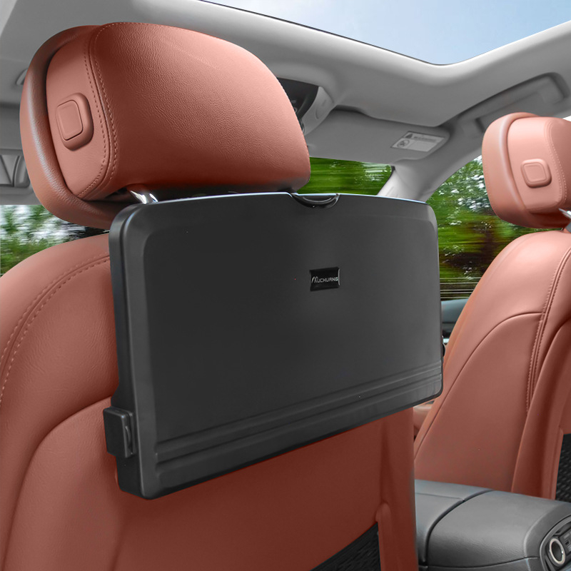 Suport pentru băuturi auto și masă de dining pentru spatele scaunului — Material: ABS; Model: Car beverage holder; Licențiată etichetă privată: Da; Ambalare: cutie colorată.