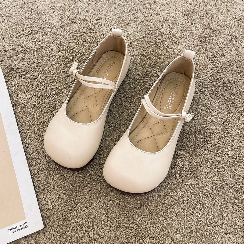 Pantofi dama plat, partea superioară din microfibră, vârf rotund, talpă din cauciuc, slip-on, talpă joasă