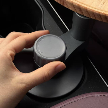 Automobilová podvesená základňa pre mini stolík, otočná o 360°, kovová konštrukcia, upevnenie zapínaním, univerzálna kompatibilita