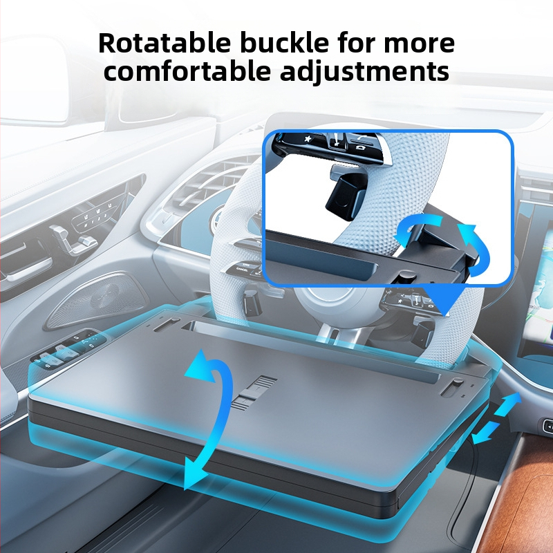 Mitmekülgne universaalne auto roolilaud, millel on kruusitopsi hoidja ja ujuv sisekujunduse laud
