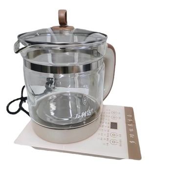 Vanlida Health Pot: Viacúčelová elektrická kanvica na čaj a odvary, 1.8 L, sklenené telo, 220V, 500–1000W, dotykové ovládanie, varenie vajec