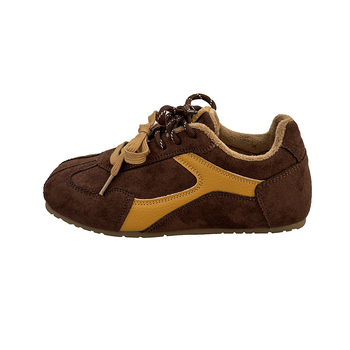 Qiaofeifei Ženske sportske tenisice (gornji materijal: mikrovlakno; zaobljeni vrh: okrugli; peta: srednja 3-5 cm; vezanje na špage; gumeni potplat)