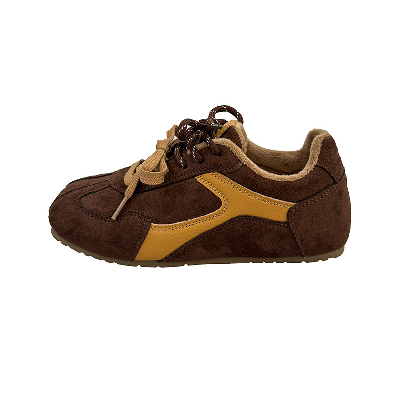 Qiaofeifei Ženske sportske tenisice (gornji materijal: mikrovlakno; zaobljeni vrh: okrugli; peta: srednja 3-5 cm; vezanje na špage; gumeni potplat)