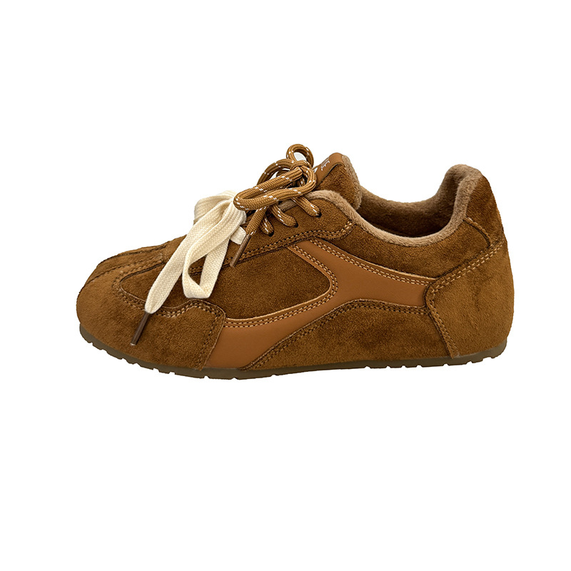 Qiaofeifei Ženske sportske tenisice (gornji materijal: mikrovlakno; zaobljeni vrh: okrugli; peta: srednja 3-5 cm; vezanje na špage; gumeni potplat)