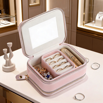 Kutija za nakit Casegrace sp01167, koža, korejski stil