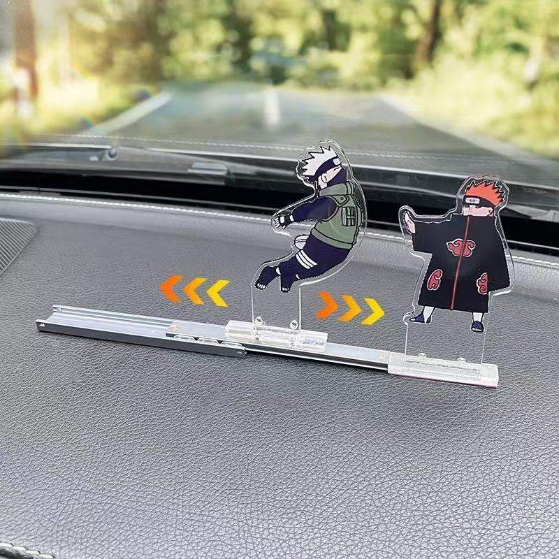Unutarnja figurica automobila: Naruto vs Kakashi za središnji zaslon i ploču instrumenata