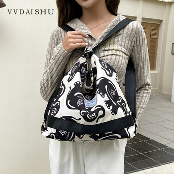 Geantă de umăr cu capacitate mare, din Oxford, închidere cu fermoar, buzunar interior cu fermoar și buzunar pentru telefon, căptușeală poliester