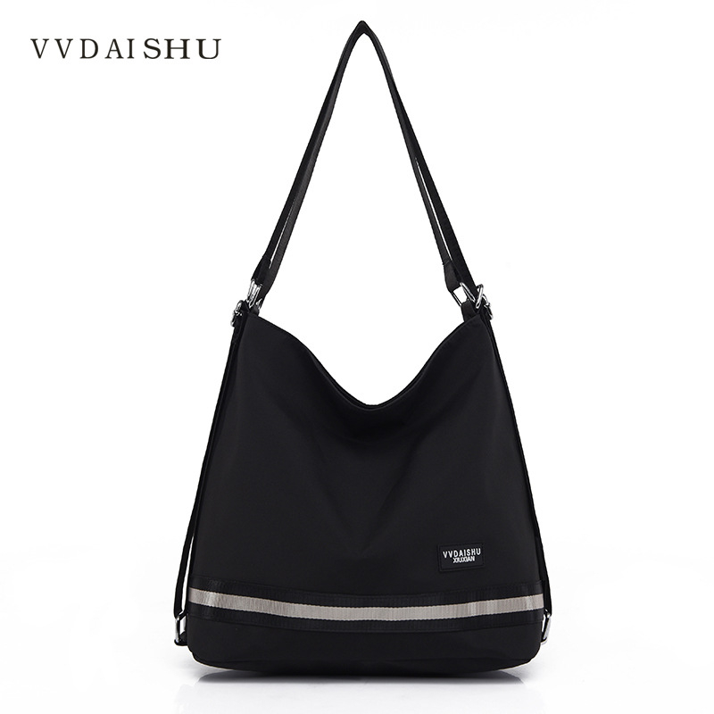 Geantă de umăr cu capacitate mare, din Oxford, închidere cu fermoar, buzunar interior cu fermoar și buzunar pentru telefon, căptușeală poliester