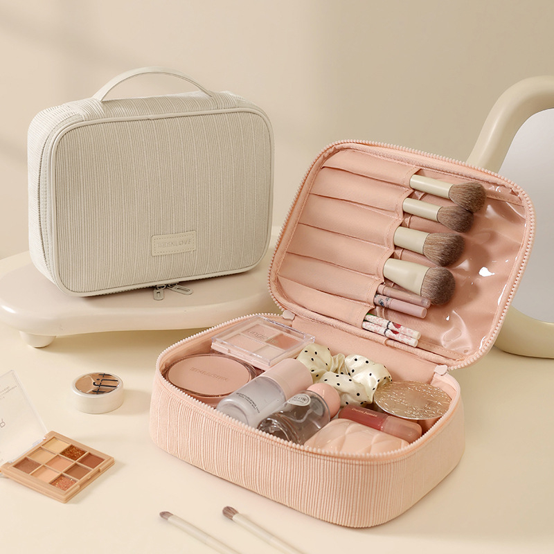 Kosmeetikakott, Corduroy, kokkuklapitav, mitmekülgne, suur maht