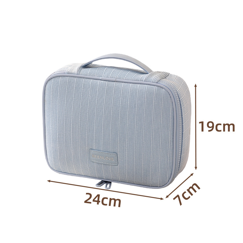 Kosmeetikakott, Corduroy, kokkuklapitav, mitmekülgne, suur maht