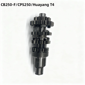 Sada hlavných a vedľajších hriadeľov pre motocykel Kailxun CPS250 – 250 cm3, jednocyklový motor