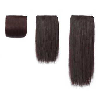 Príčesok pre ženy, podložka na korene pre objem, rovný štýl, vysokoteplotné vlákna