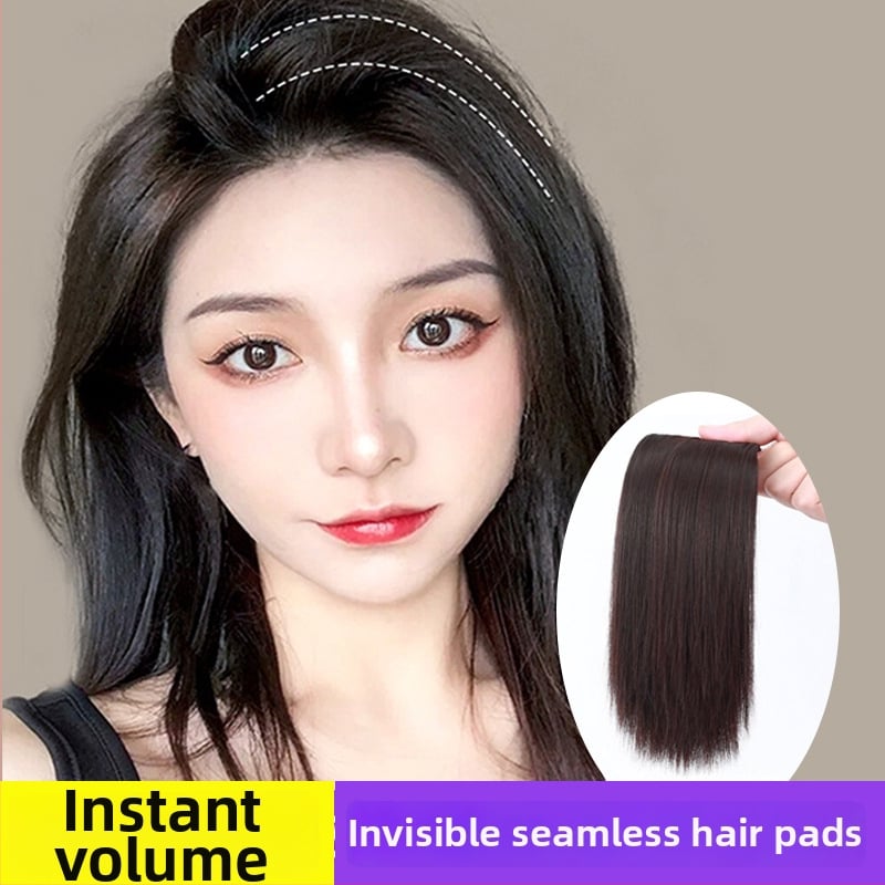 Príčesok pre ženy, podložka na korene pre objem, rovný štýl, vysokoteplotné vlákna