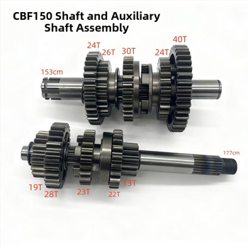 Sada hlavného a pomocného hriadeľa pre motor CBF150 – Kailxun, 149 cm3, jednovalcový motor, spotreba 3–4,5 L/100 km, diel číslo 004