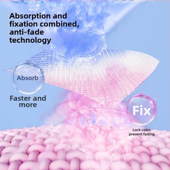 Netease Φύλλα Πλυντηρίου – Αντιμεταφορά Χρωμάτων, Απορροφητικό Χαρτί για Πλυντήρια