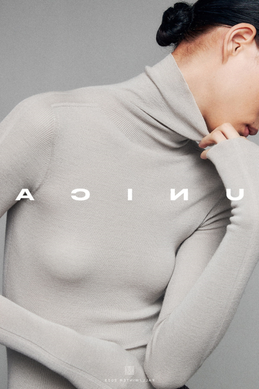 Pulover din lână, tricot fără cusături, guler înalt, mâneci lungi, croială slim