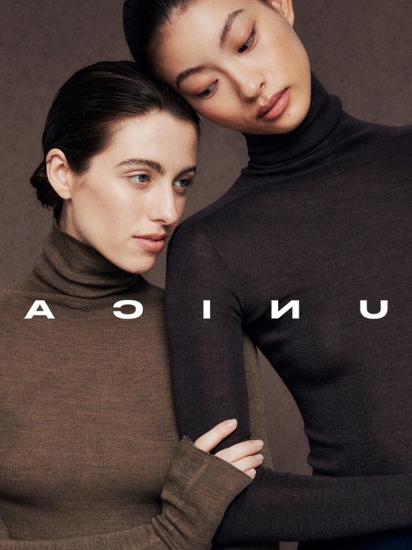 Pulover din lână, tricot fără cusături, guler înalt, mâneci lungi, croială slim