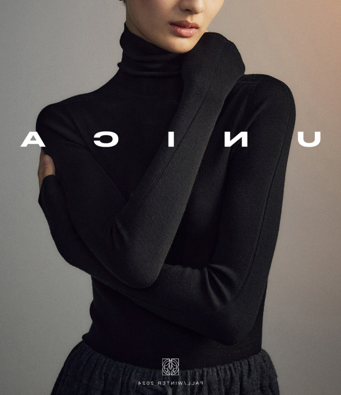 Pulover din lână, tricot fără cusături, guler înalt, mâneci lungi, croială slim