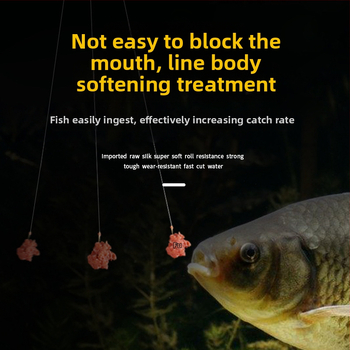 Hlavná rybárska línia z nylonu, vysoká pevnosť, 200 ks, Pure Silk