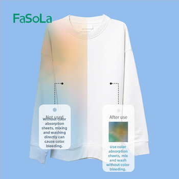 FaSoLa Pesulapp Värvide Ülekandmise Välistamiseks — Värvide Eralduspaber, Imav Leht, Värvide Ülekandmise Kaitse