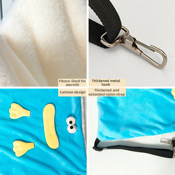 Textilný mačací hamak – visiace mačacie hniezdo, klietka, Caterpillar značka