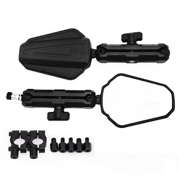 Sklopivi kvadratni retrovizor za RX401 RX3S RX250 RX1S RX3 motocikl, aluminijska legura