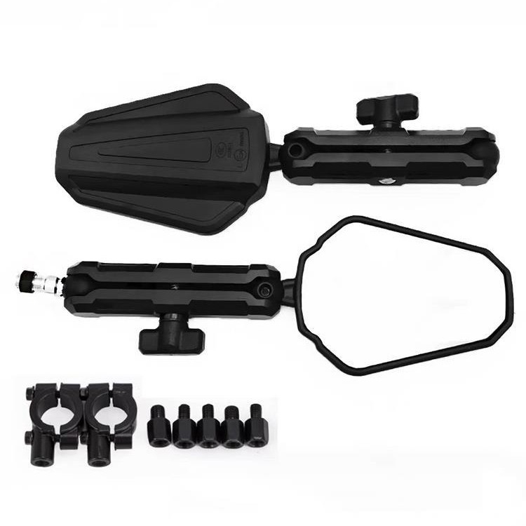 Sklopivi kvadratni retrovizor za RX401 RX3S RX250 RX1S RX3 motocikl, aluminijska legura